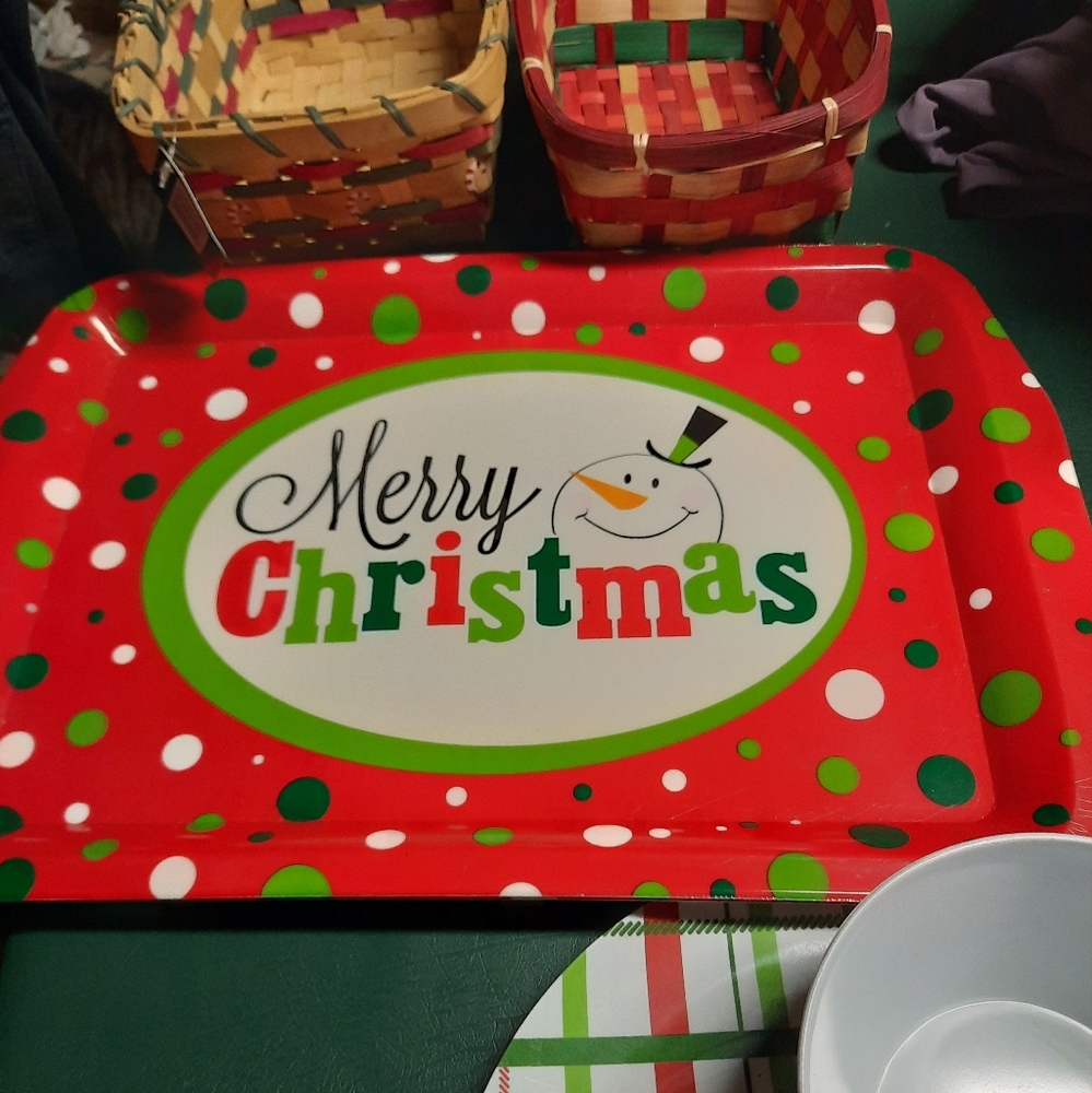Christmas trays